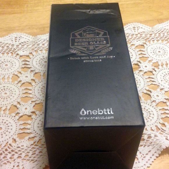 Retirement Gift Idea, Glass Beer Tumbler and Bottle Opener - Picture 3 of 8